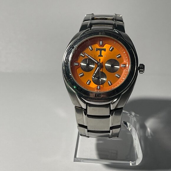 Tennessee Volunteers NCAA Stainless-Steel Chronograph Watch by Fossil NEW (RARE) - Picture 7 of 9